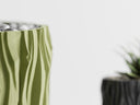 Geometric Minimalistic Tree Bark Planter