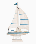 Wooden Sailboat – Nautical Shelf Decor
