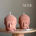 Buddha Face Candle