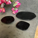 Black Marble Free Form Plate, Sm