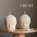 Buddha Face Candle