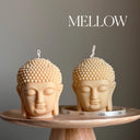 Buddha Face Candle