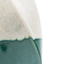 Tethys Two-Tone Sculpted Ceramic Vase